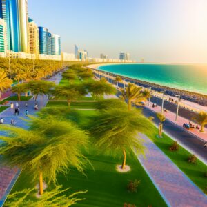 Urlaub Vereinigte Arabische Emirate • Abu Dhabi Corniche (Sehenswürdigkeiten)